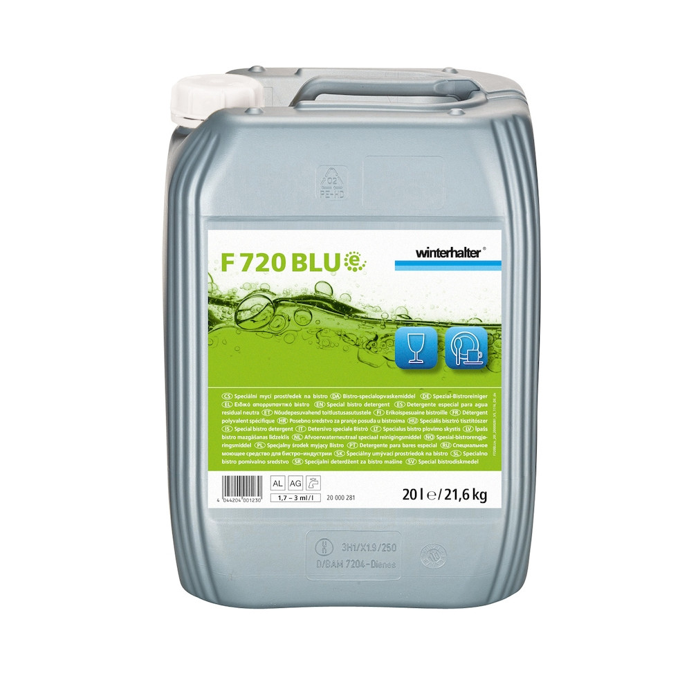 Spezial-Bistroreiniger F 720 BLU effect, 20 l Kanister